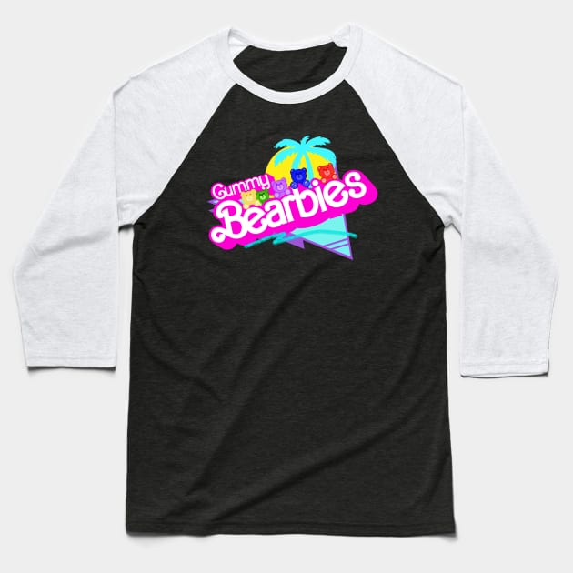 Gummy BEARBIES Baseball T-Shirt by ART by RAP